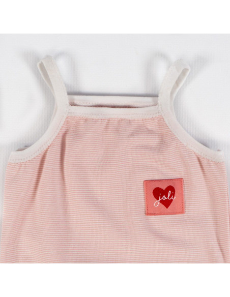 Set di 5 etichette tessute - Bel Cuore
