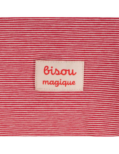 Set di 5 etichette tessute - Bacio Magico