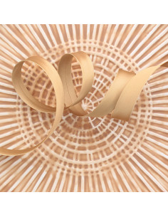 Nastro sbieco in raso - Beige scuro
