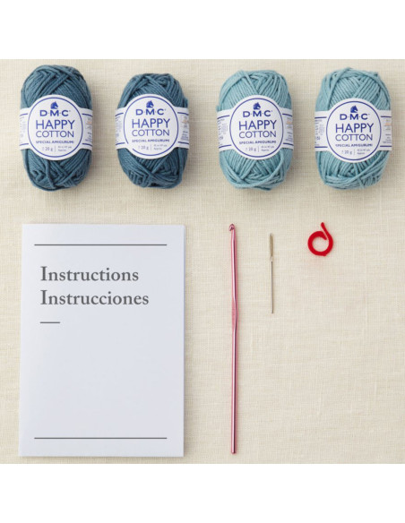 Kit uncinetto - I miei sottobicchieri stile mandala