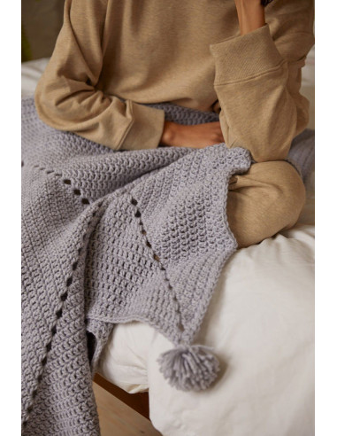 Kit per uncinetto - La mia coperta del benessere
