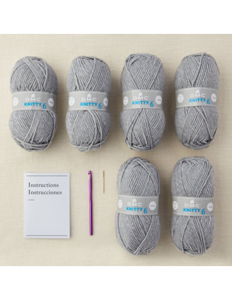 Kit per uncinetto - La mia coperta del benessere