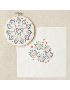 Kit duo ricamo - Fiori dell'est 2