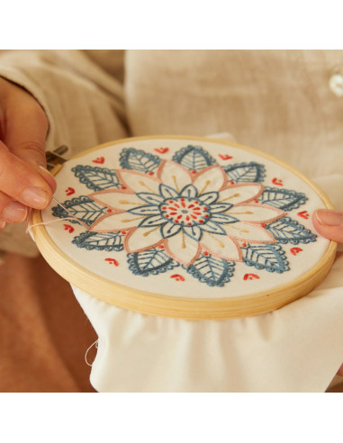 Kit duo ricamo - Fiori dell'est