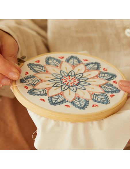 Kit duo ricamo - Fiori dell'est