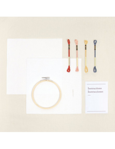 Kit duo di punto croce - Composizione persiana