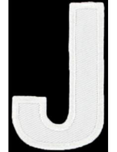 Toppa termoadesiva lettera J