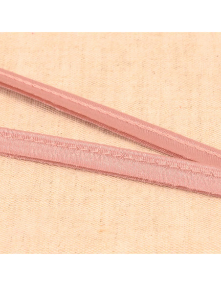 Cordoncino in raso - Rosa antico