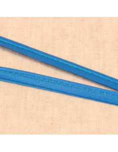 Cordoncino in raso - Blu acciaio