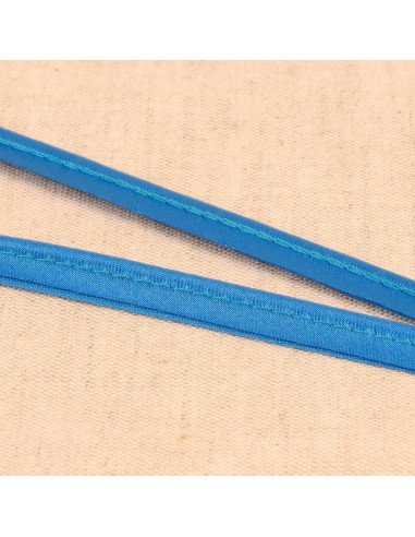 Cordoncino in raso - Blu acciaio
