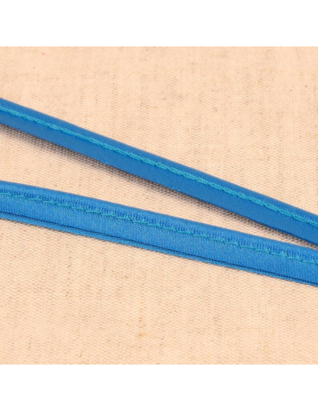 Cordoncino in raso - Blu acciaio