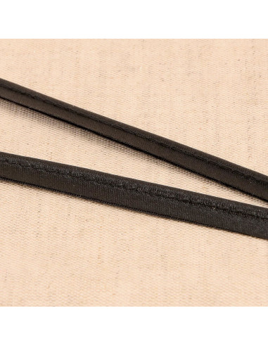 Cordoncino in raso - Nero