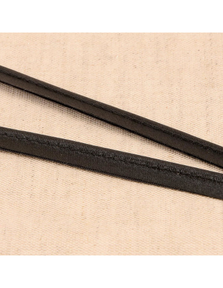 Cordoncino in raso - Nero