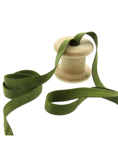 Elastico spallina reggiseno 15 mm - Kaki