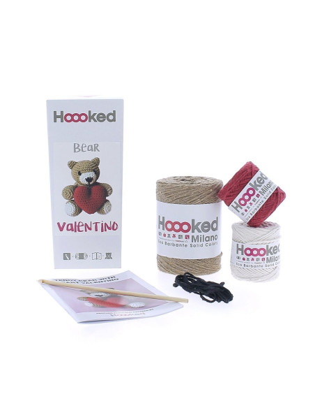 Kit per uncinetto - Valentino l'orsetto