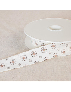 Nastro sbieco color ranuncolo - Beige