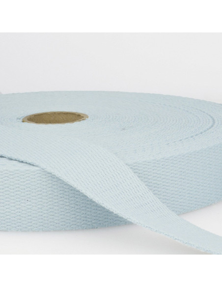 Cinghia in cotone per borse - Azzurro pastello