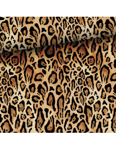 Tessuto cotone premium - Leopardo