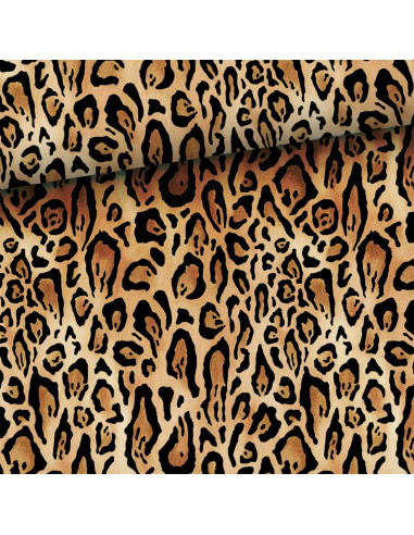 Tessuto cotone premium - Leopardo