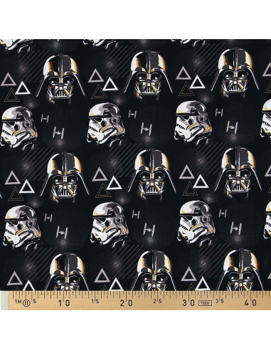 Tessuto jersey Star Wars - Stormtrooper e Darth Vader