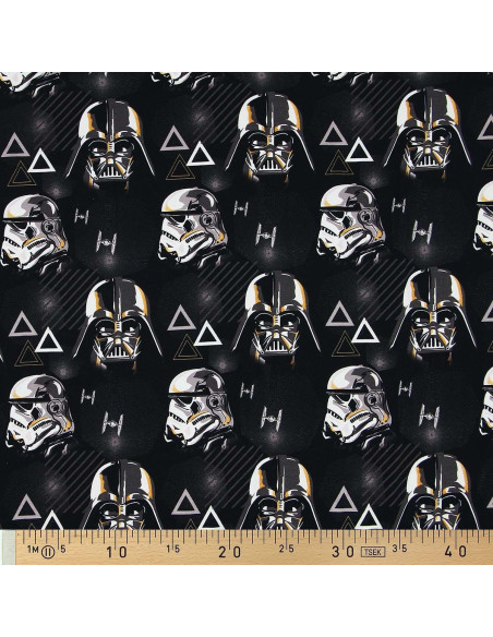 Tessuto jersey Star Wars - Stormtrooper e Darth Vader
