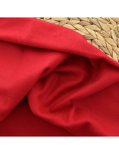 Tessuto di lana per cappotto - Rosso