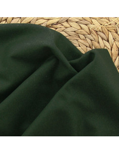 Tessuto di lana per cappotto - Verde muschio