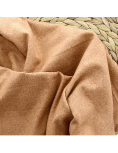 Tessuto di lana per cappotto - Beige