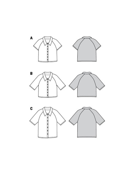 Modello di camicetta - Burda 5997