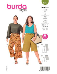 Modello di pantaloni - Burda 6017