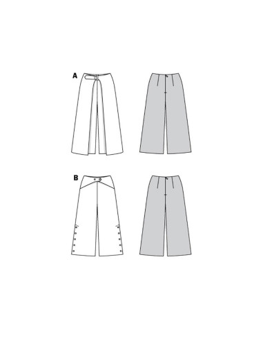 Modello di pantaloni - Burda 6032