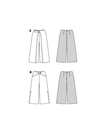 Modello di pantaloni - Burda 6032