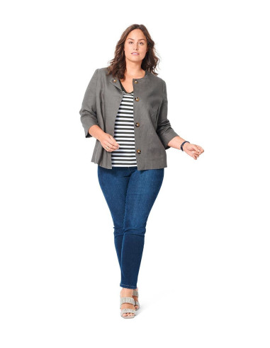 Modello di giacca e cappotto - Burda 6034