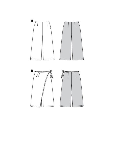 Modello di pantaloni - Burda 6035