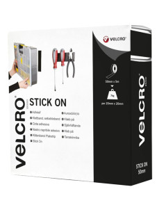 Nastro adesivo a strappo VELCRO® Brand fissaggio estremo 50mm x 5M nero