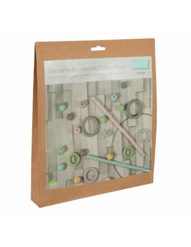Kit di accessori per macramè - Colore