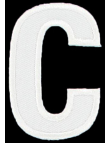 Toppa termoadesiva lettera C