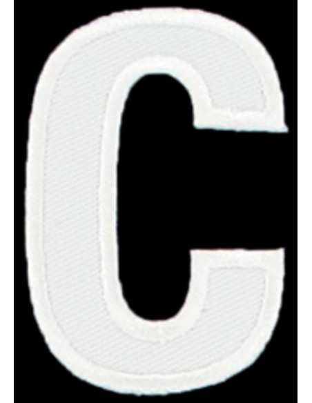 Toppa termoadesiva lettera C
