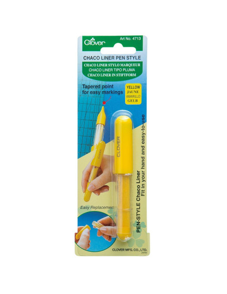 Penna marcatore a gesso Chaco Liner Pen Clover - Giallo