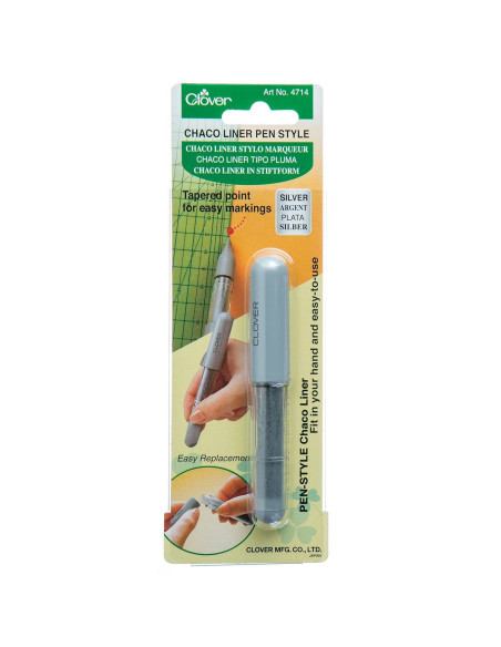 Penna marcatore a gesso Chaco Liner Pen Clover - Grigio
