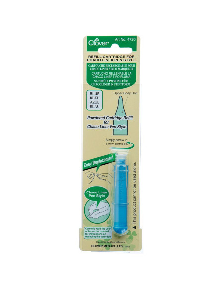 Cartuccia ricaricabile per penna marcatore di gesso Chaco Liner Pen Clover - Blu