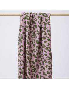 Tessuto twill viscosa - Urban Leo lilla