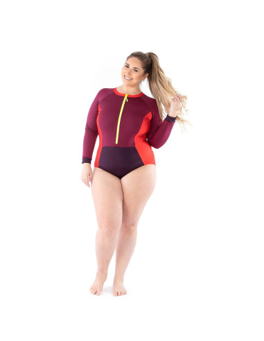Modello di maglia con zip a maniche lunghe Zoé - Jalie 4013