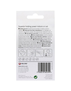 VELCRO® Brand Strisce autoadesive a fissaggio estremo 50mm x 100mm x 2 Nero 2