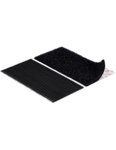 VELCRO® Brand Strisce autoadesive a fissaggio estremo 50mm x 100mm x 2 Nero