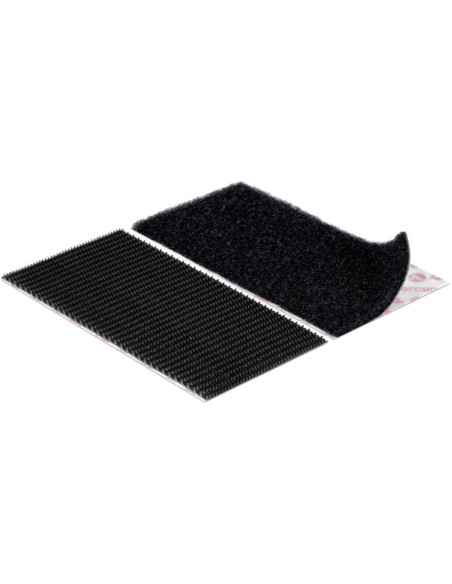 VELCRO® Brand Strisce autoadesive a fissaggio estremo 50mm x 100mm x 2 Nero