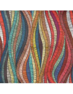 Tela sdraio - Kenya rosso