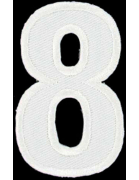 Toppa termoadesiva numero 8