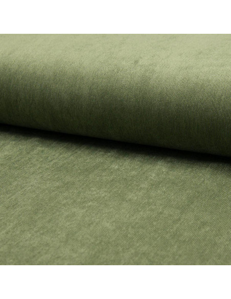 Tessuto velluto a coste - Verde tiglio