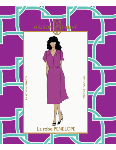 Modello di abito Pénélope - Maison Fauve